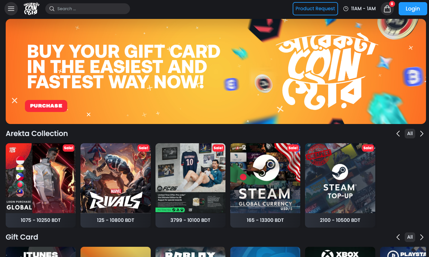 Gaming Digital Goods Platform Development